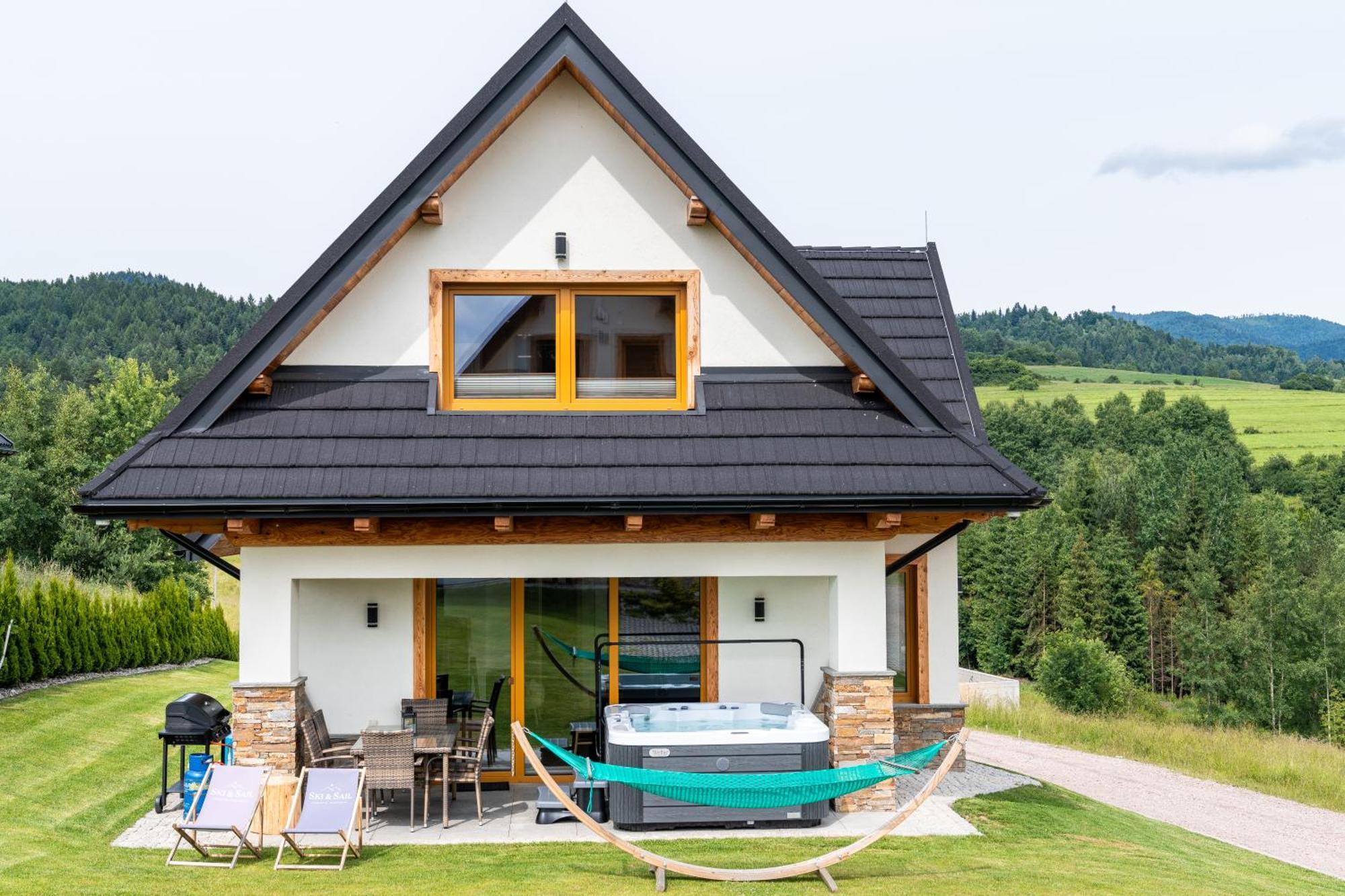 Czorsztyn Ski&Sail Aparthouse Maniowy Exteriör bild